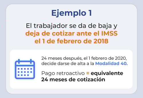 Baja del IMSS para Modalidad 40